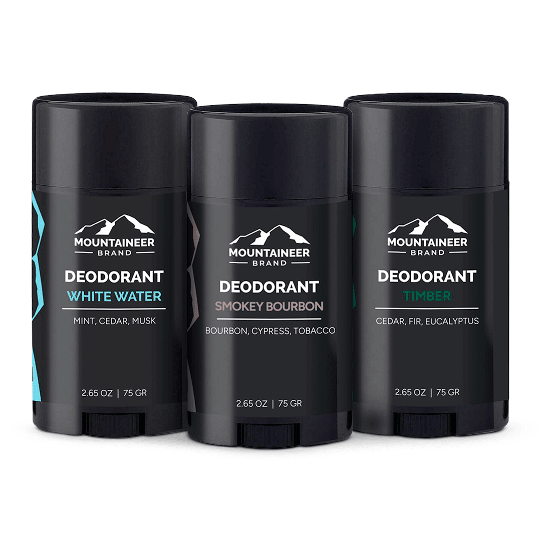 Natural Deodorant (3 Pack) Best Selling Scents
