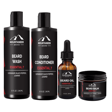 Elevate your grooming experience with our well-groomed Mountaineer Brand Products Everyday Necessities Beard Kit.