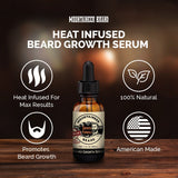 Mountaineer Brand Products' Heat Infused Beard Growth Serum.