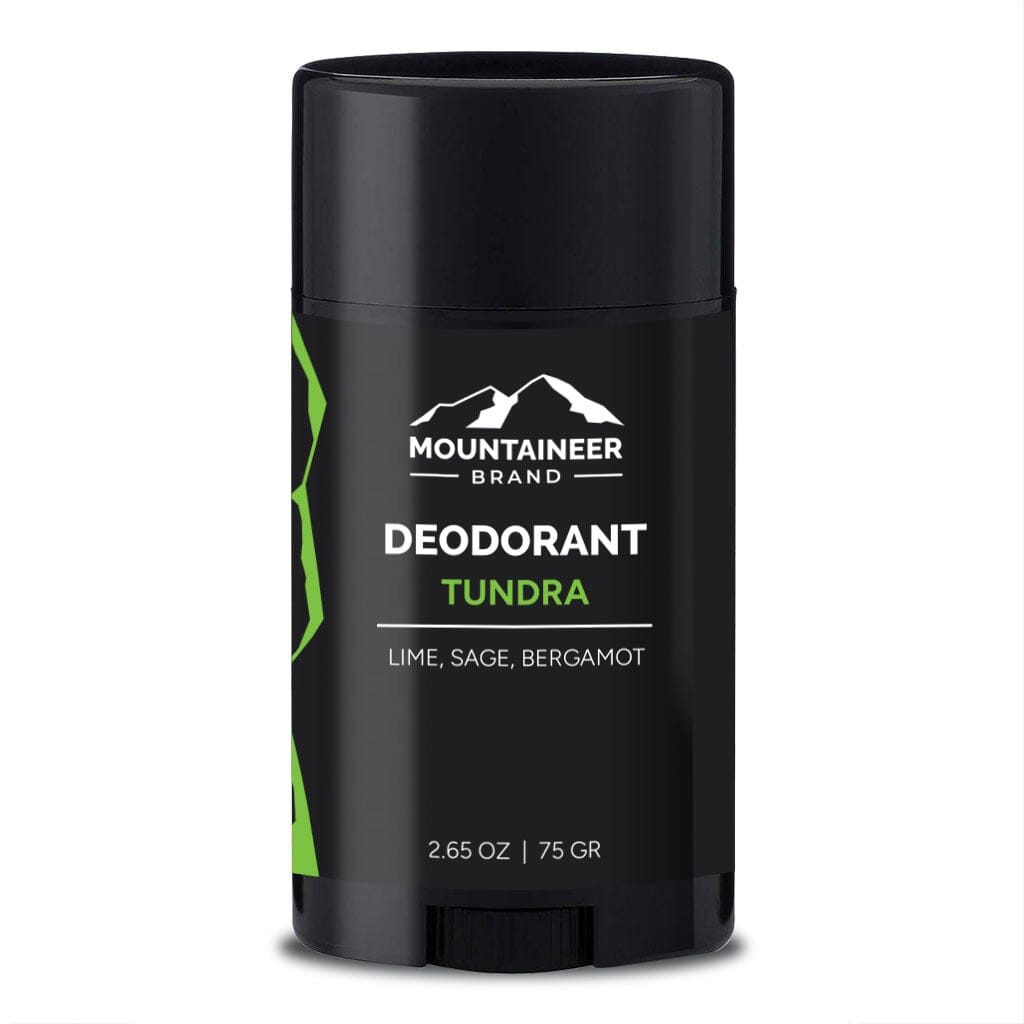 Tundra Deodorant is an aluminum free natural deodorant designed specifically for the tundra. Its gentle formula ensures long-lasting freshness and odor protection in extreme cold conditions, brought to you by Mountaineer Brand Products.