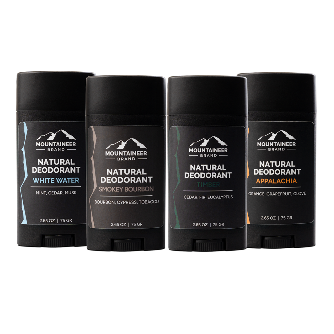 Natural Deodorant (4 Pack) Best Selling Scents