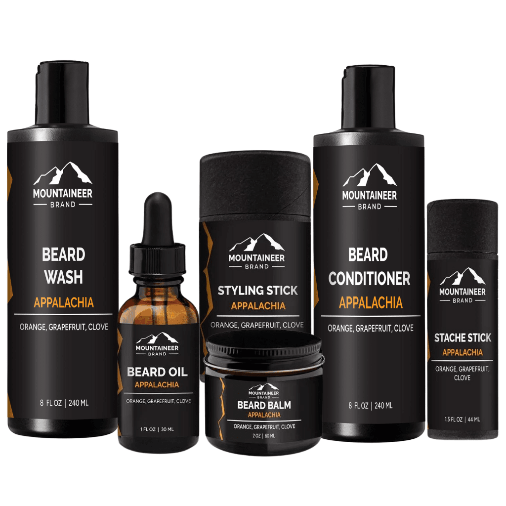 Offering comprehensive solutions for a superior mountain beard grooming experience, our Mountaineer Brand Products' Big Beard Kit includes a range of premium beard care products.