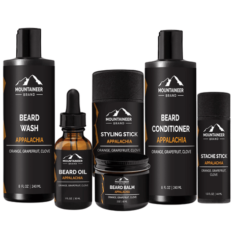 Comprehensive Mountaineer Brand Products mountain beard care products and grooming experience.