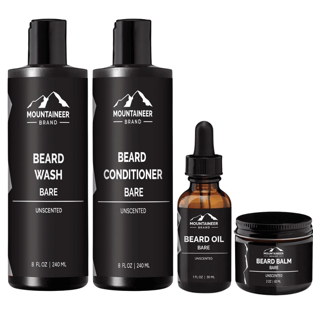 The Everyday Necessities Beard Kit by Mountaineer Brand Products.