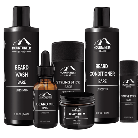 Experience a comprehensive grooming experience with our Mountaineer Brand Products' Big Beard Kit.