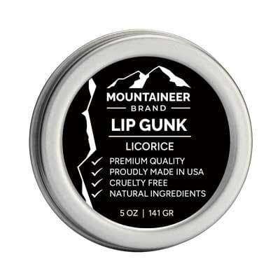 Mountaineer brand Lip Balm - all natural and organic licorice flavor.