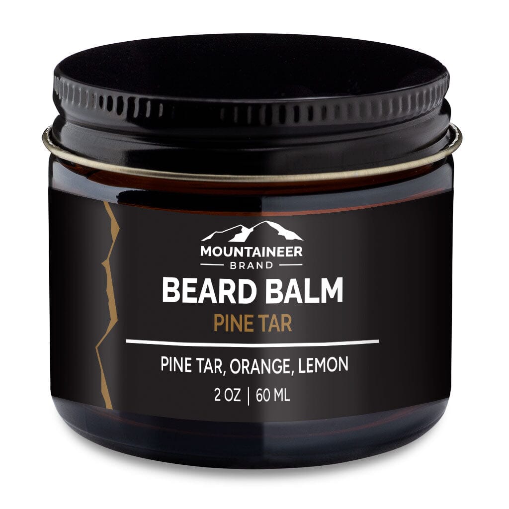 This Pine Tar Beard Balm from Mountaineer Brand Products is infused with the refreshing scents of pine, tea, orange, and lemon. Perfect for men seeking an organic grooming solution for their mountain beard.