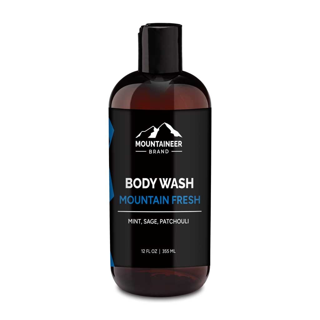 Experience the refreshing and invigorating Mountain Fresh Body Wash from Mountaineer Brand Products, designed specifically for men's care. This premium organic formula ensures a chemical-free cleansing experience. Say goodbye to harsh chemicals and hello to Mountain Fresh Body Wash.