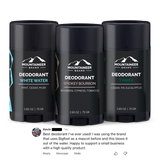 Natural Deodorant (3 Pack) Best Selling Scents