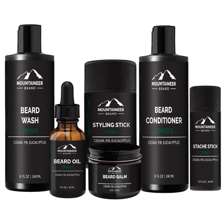 The Big Beard Kit by Mountaineer Brand Products - a comprehensive grooming experience.