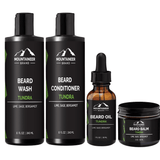 Boost your grooming routine with The Everyday Necessities Beard Kit from Mountaineer Brand Products, complete with a nourishing beard conditioner and a hydrating beard oil.
