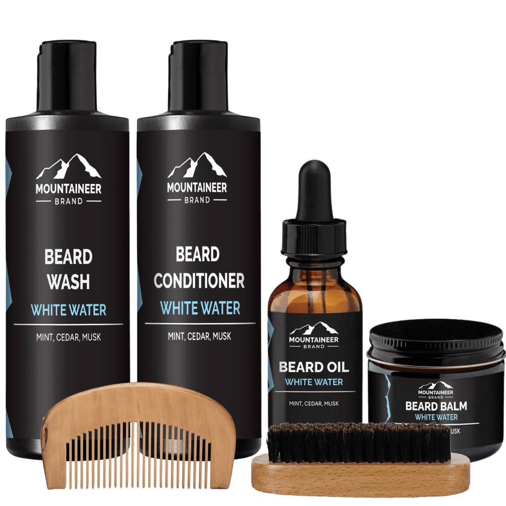 Mountaineer Brand Products offers The Starter Beard Kit, a mountain grooming routine for beard care.